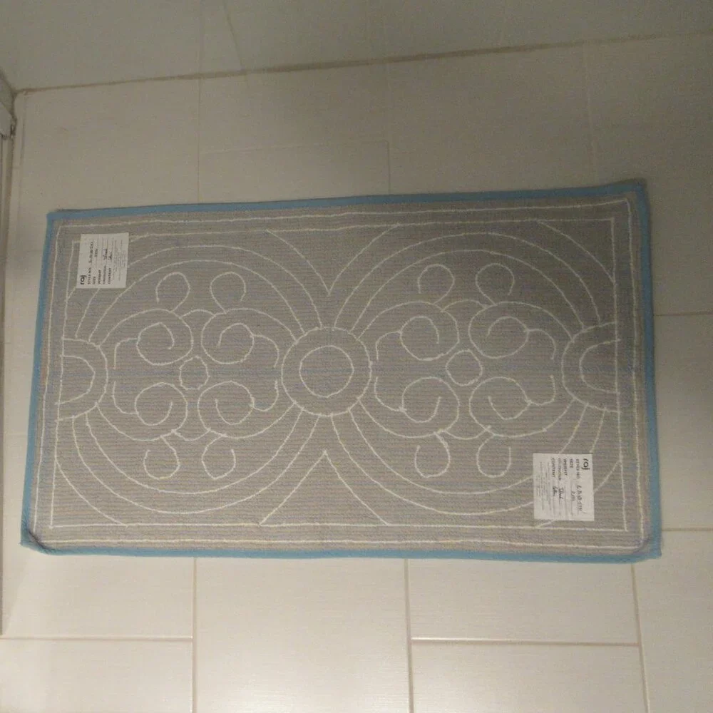 Raj Tufted Cotton Bathroom Mat Area Rug 21